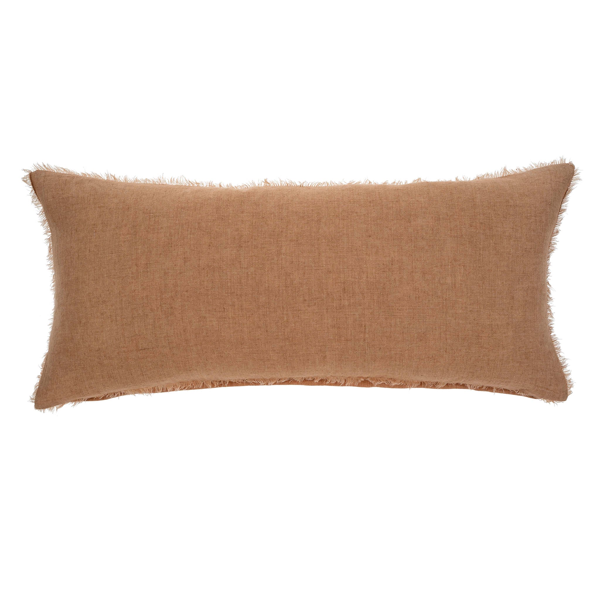 14 X 31 LINA LINEN PILLOW - TERRACOTTA