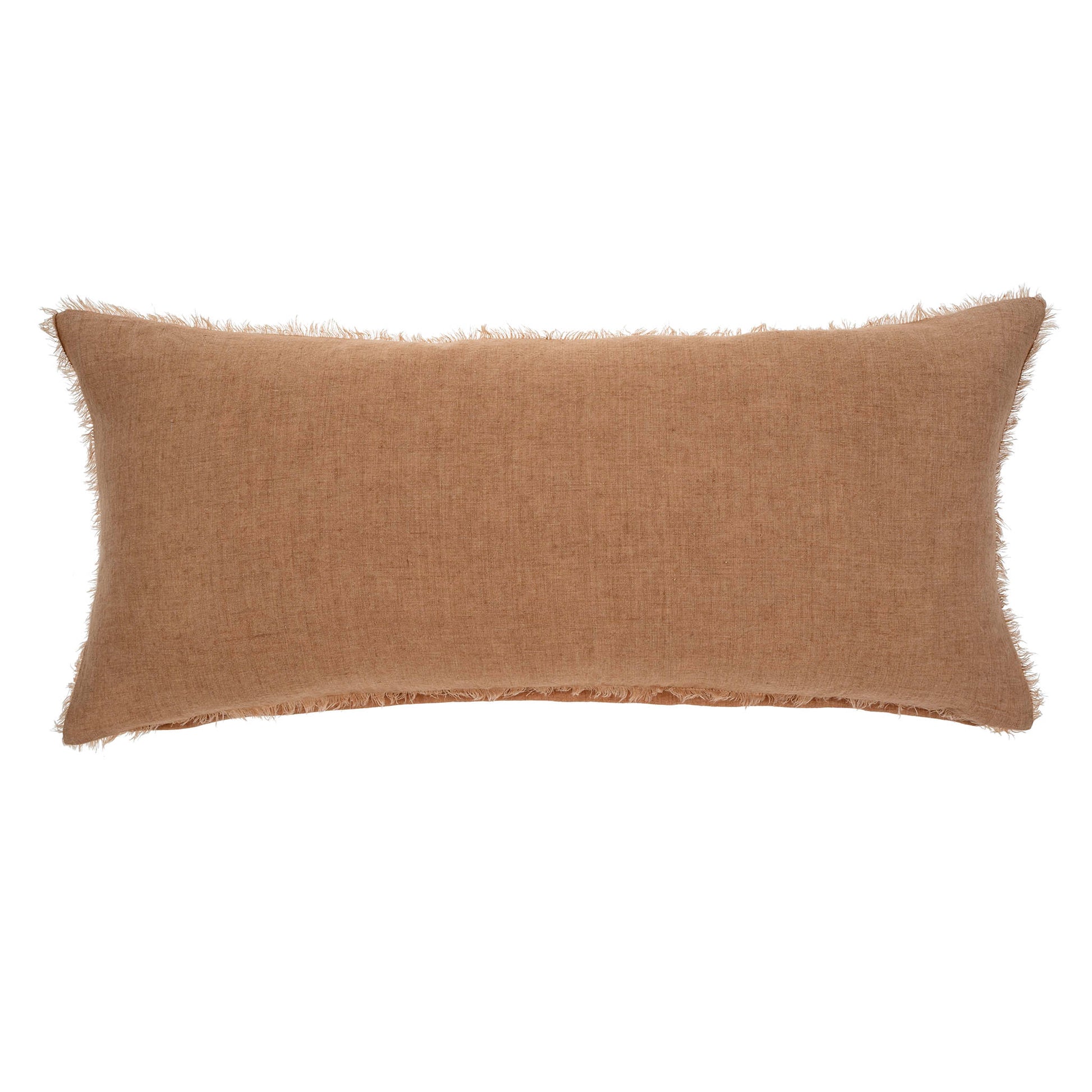14 X 31 LINA LINEN PILLOW - TERRACOTTA