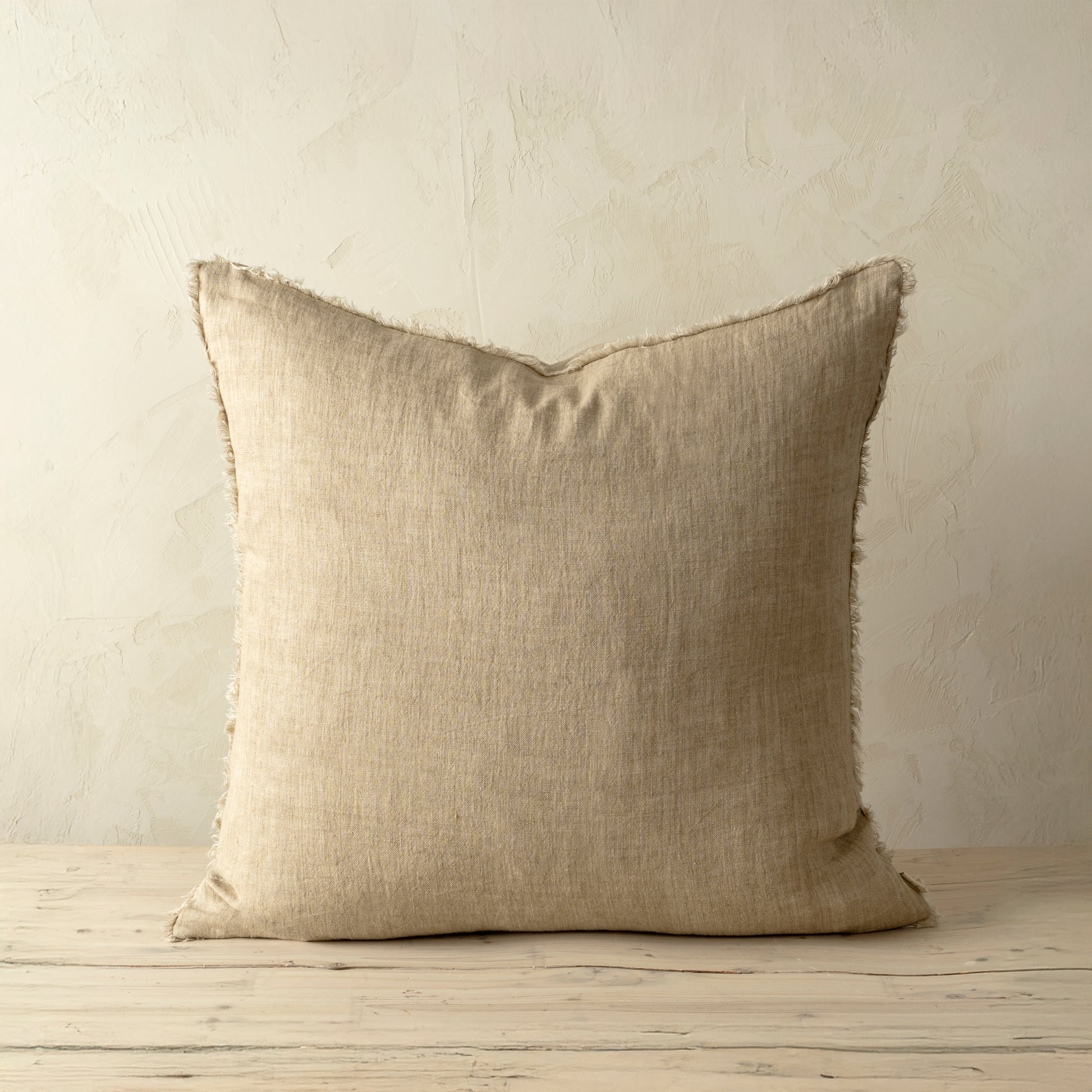 24 X 24 LINA LINEN PILLOW - DUNE