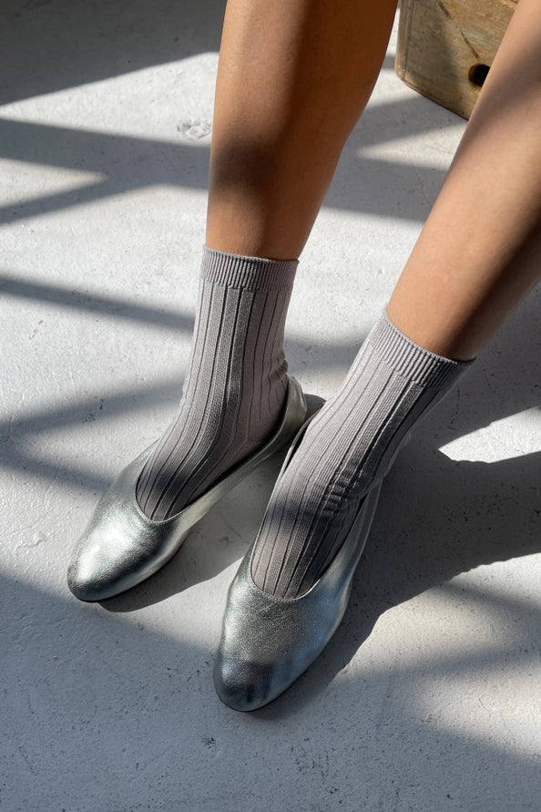 LE BON SHOPPE HER SOCKS - STONE