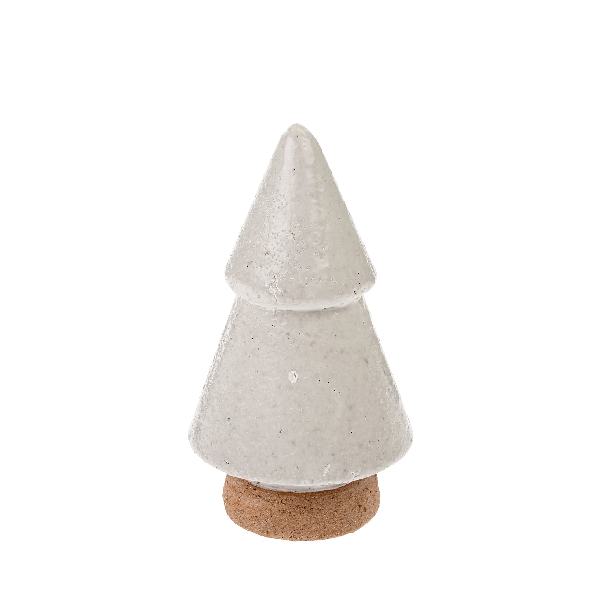 RAW CLAY CHRISTMAS TREES - IVORY