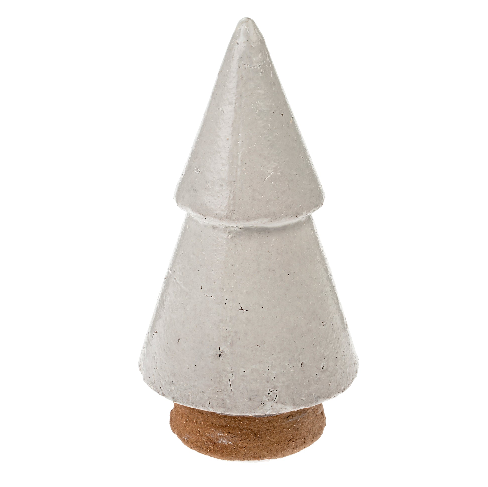 RAW CLAY CHRISTMAS TREES - IVORY