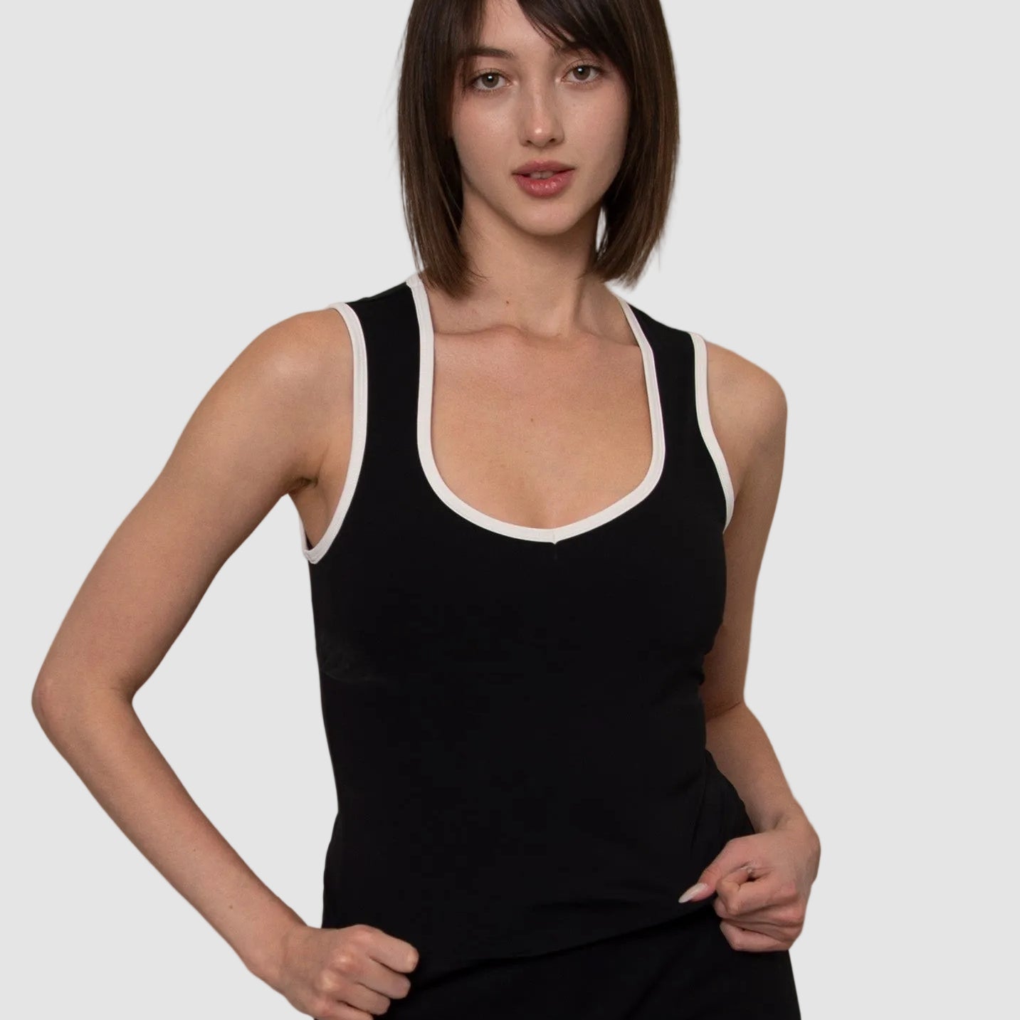 TAYLOR SPORT TANK - BLACK