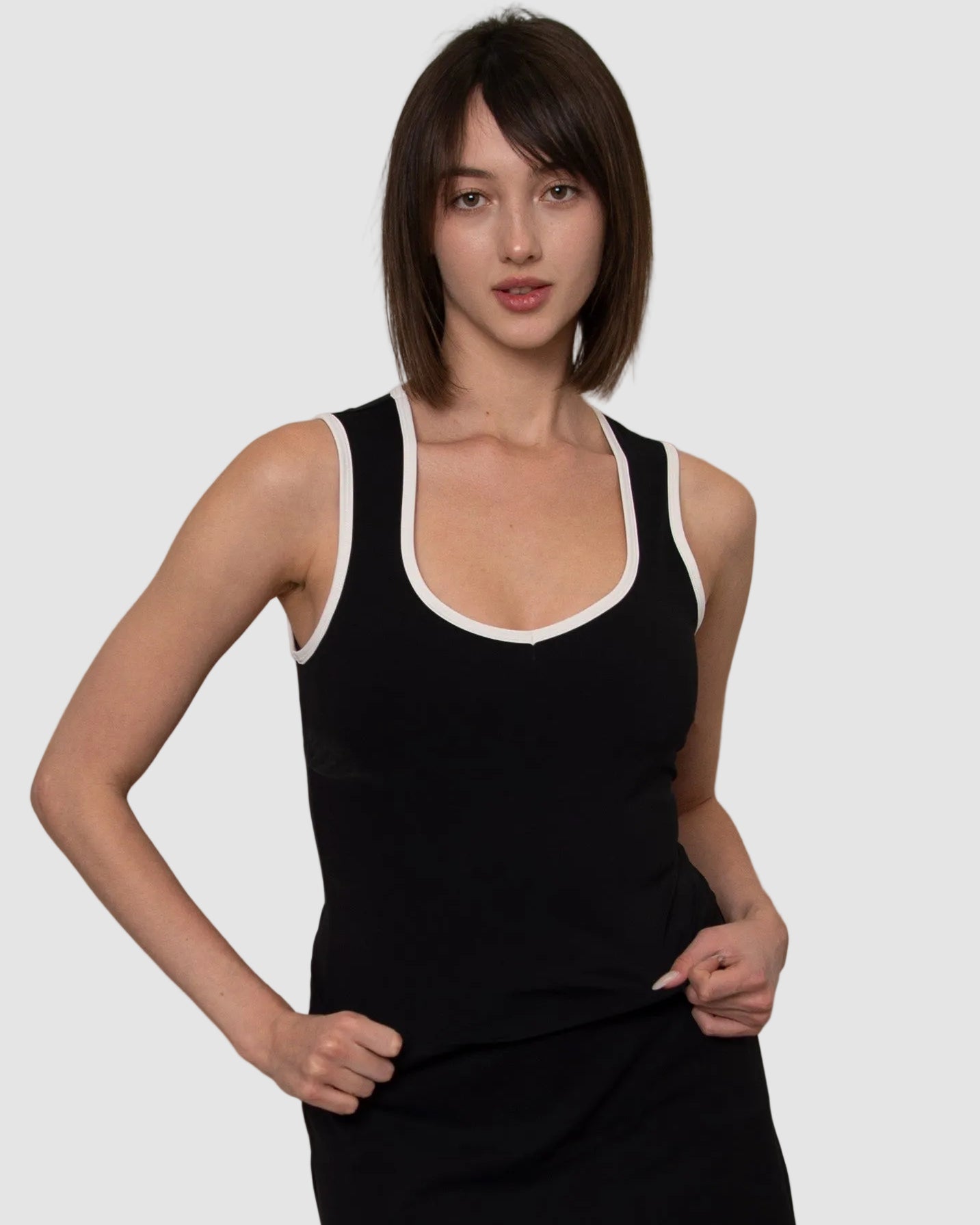 TAYLOR SPORT TANK - BLACK