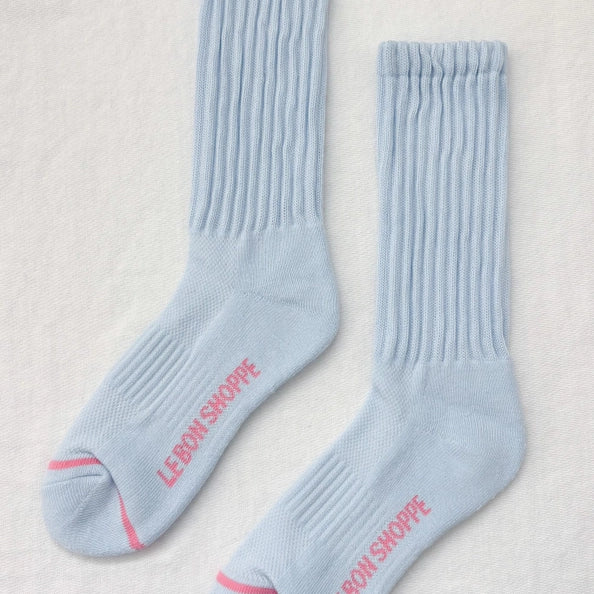 LE BON SHOPPE BALLET SOCKS - BABY BLUE