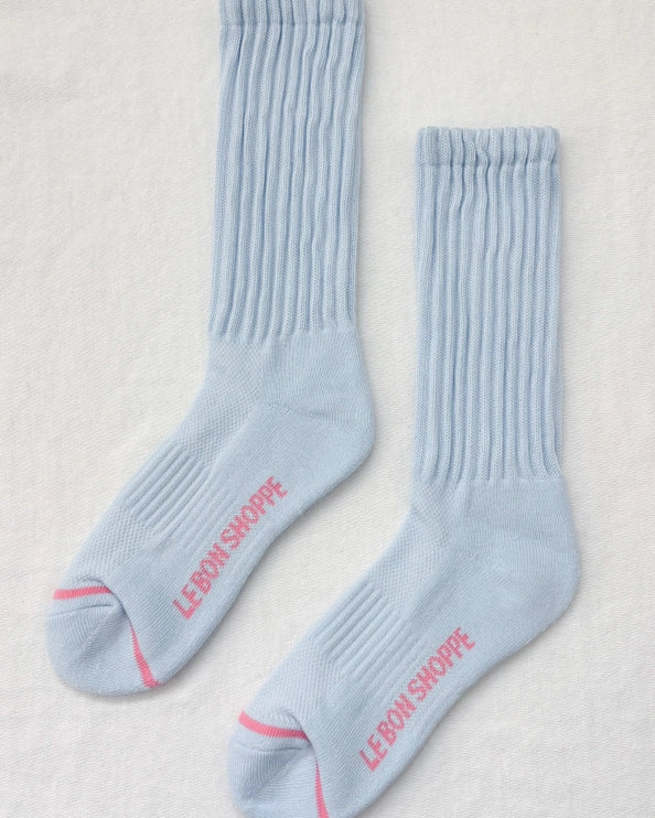 LE BON SHOPPE BALLET SOCKS - BABY BLUE