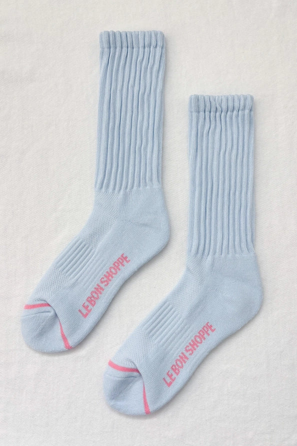 LE BON SHOPPE BALLET SOCKS - BABY BLUE