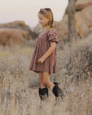 RYLEE + CRU JOLENE DRESS - ROSETTE