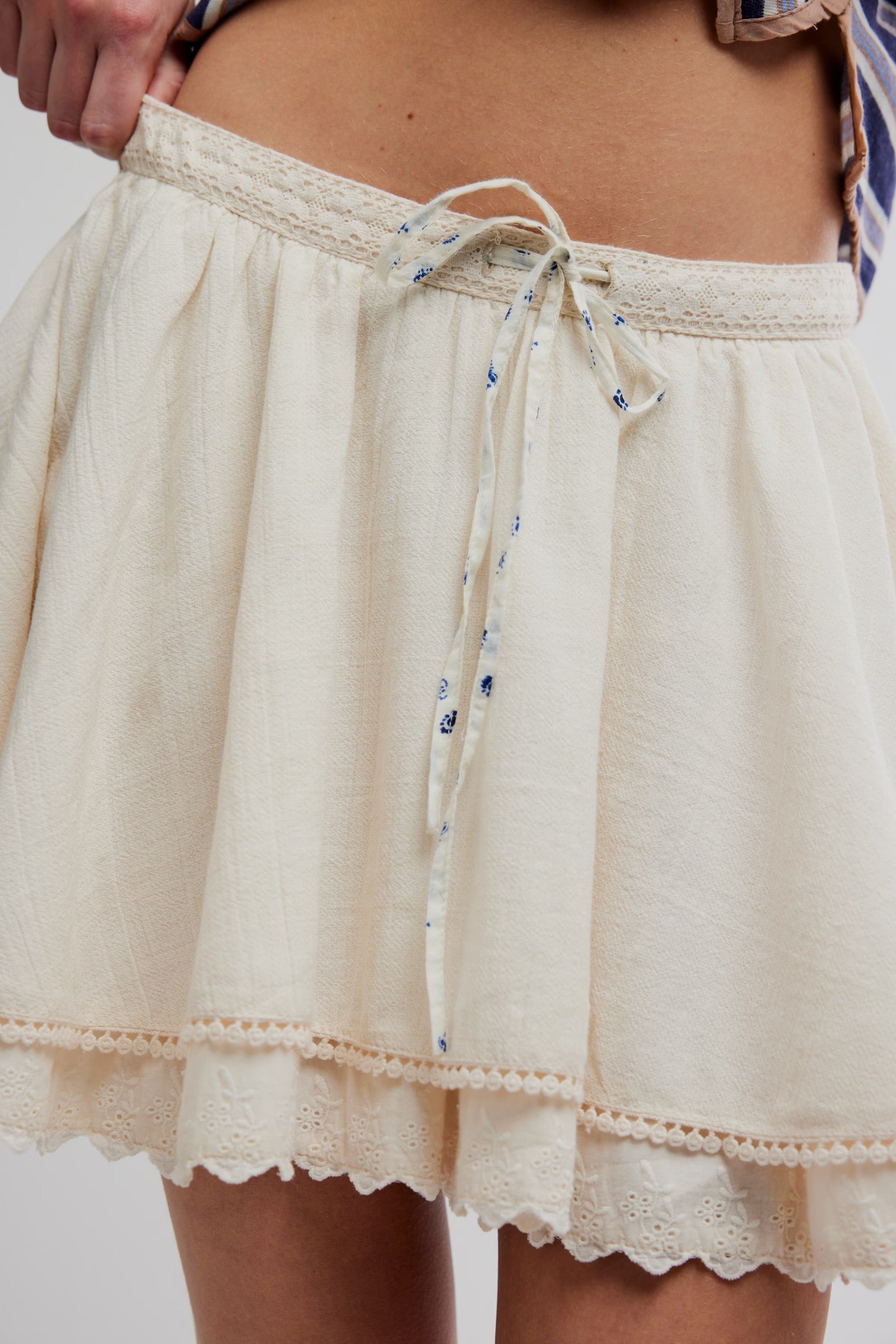 FREE PEOPLE LADY TULIP SKIRT - TEA