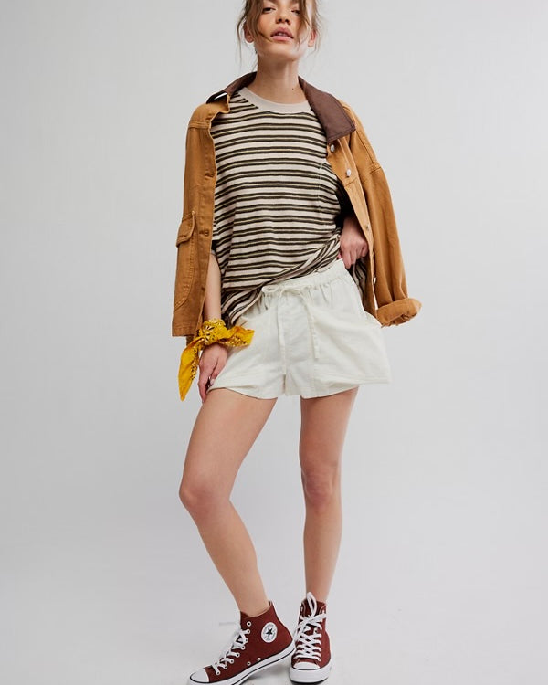 FREE PEOPLE GOOD FORTUNE SHORT - SUGAR SWIZZLE