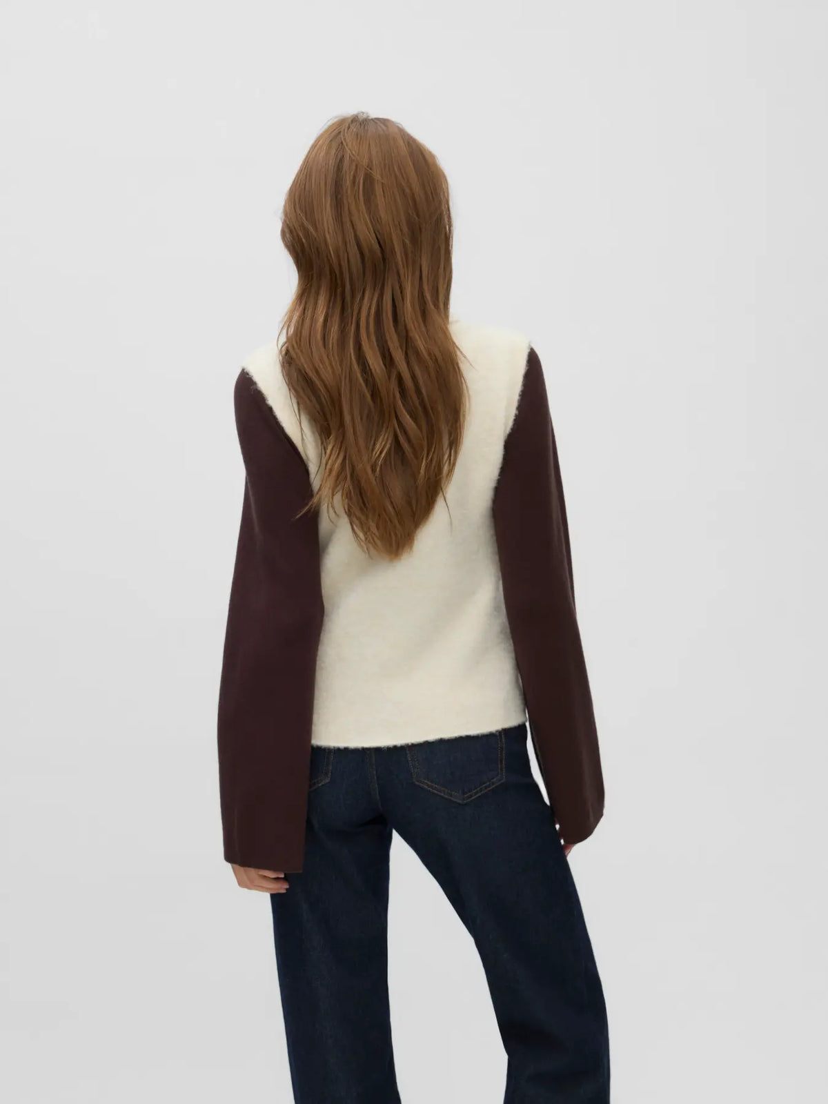 VM EVERLEE ROLLNECK VEST - BIRCH