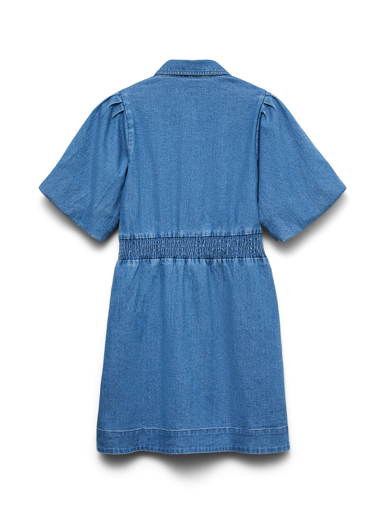 VM CASSIDY DENIM DRESS - MEDIUM BLUE DENIM