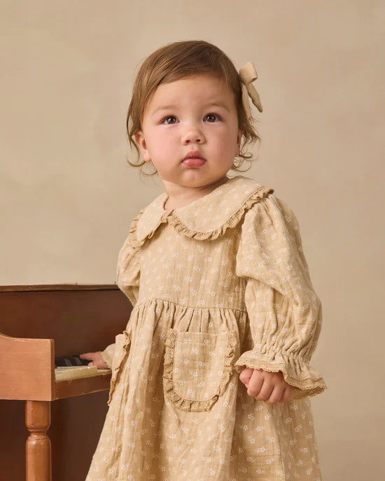 QUINCY MAE MARISOL DRESS - BUTTERSCOTCH FLORAL