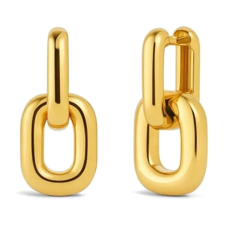 SUNNY SUNDAY IZZIE DOUBLE HOOPS - GOLD