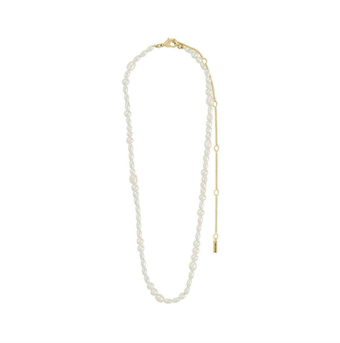 PILGRIM ELLIANA PEARL NECKLACE - GOLD