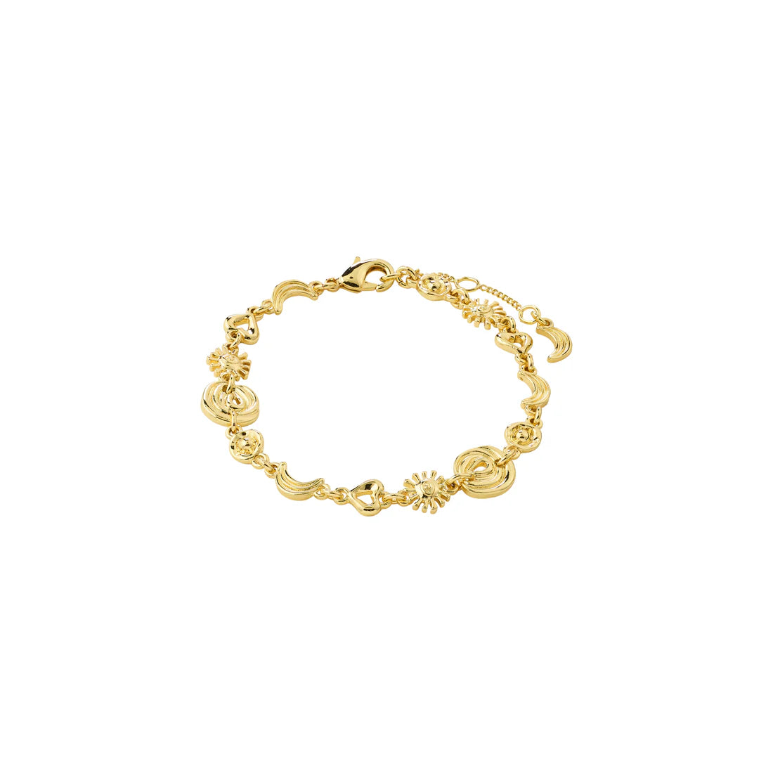 PILGRIM MISHA CHARMS BRACELET - GOLD