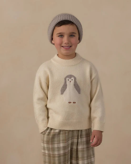 RYLEE + CRU REAGAN SWEATER - PENGUIN