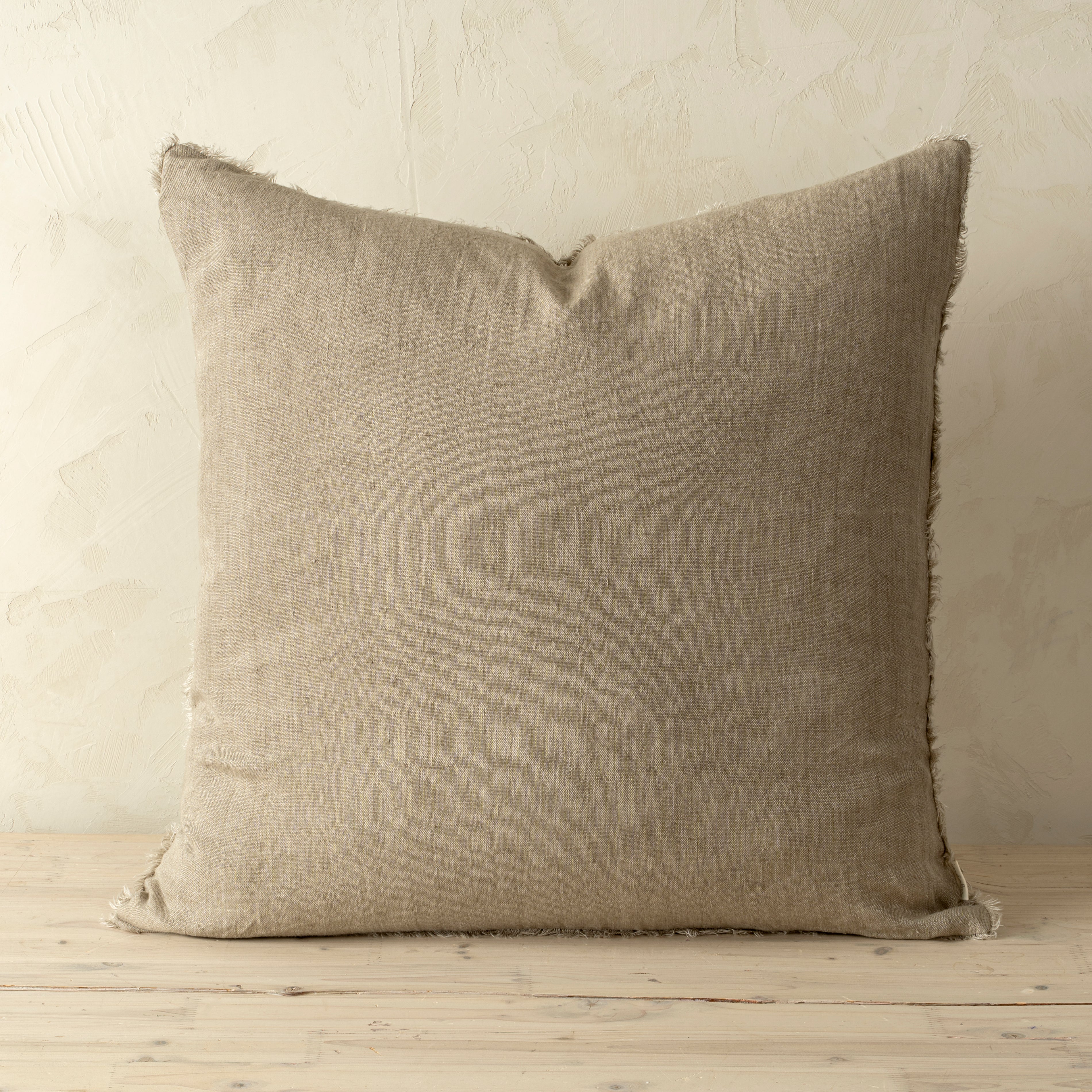 24 X 24 LINA LINEN PILLOW - SAND