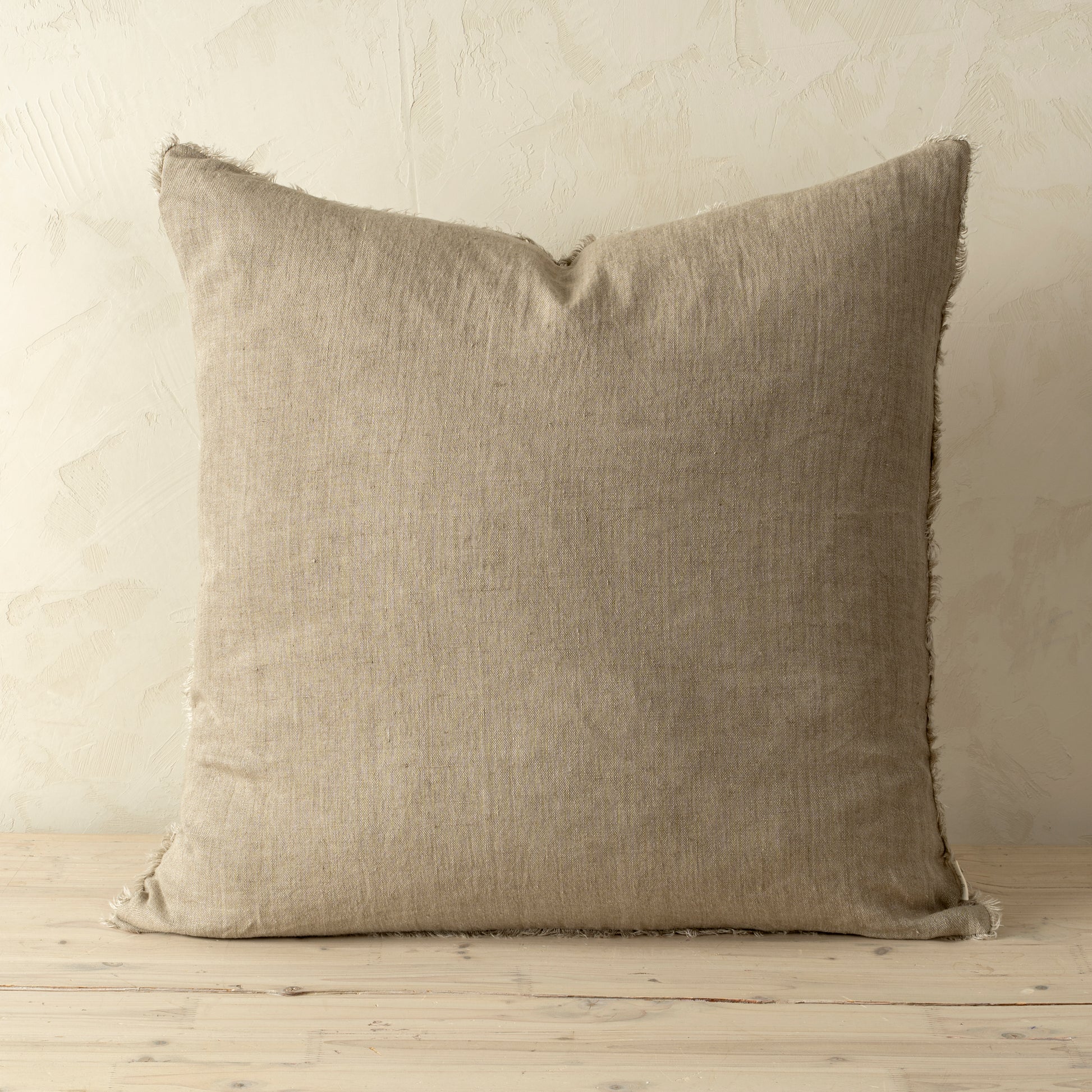 24 X 24 LINA LINEN PILLOW - SAND