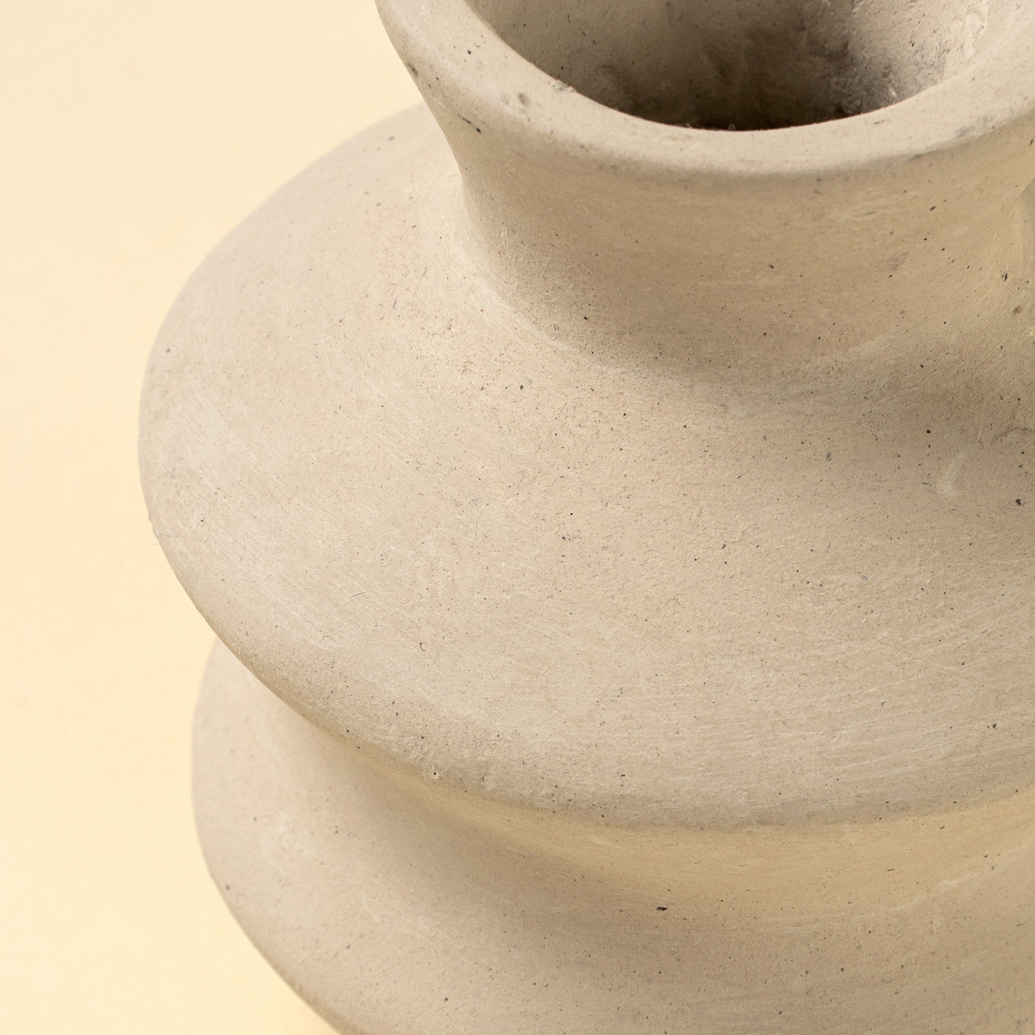 WAVE TERRACOTTA VASE