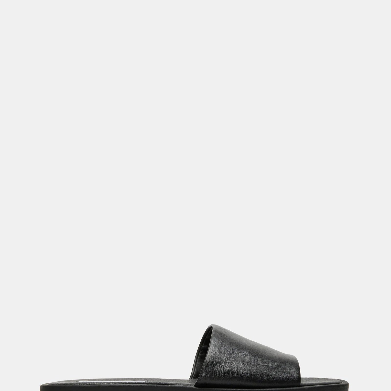 STEVE MADDEN KAYA SLIDES - BLACK