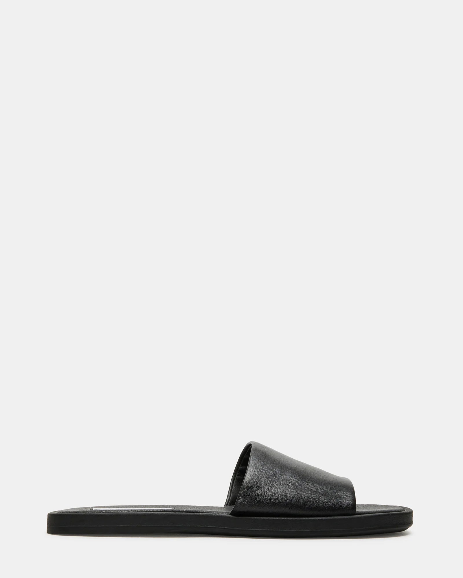 STEVE MADDEN KAYA SLIDES - BLACK