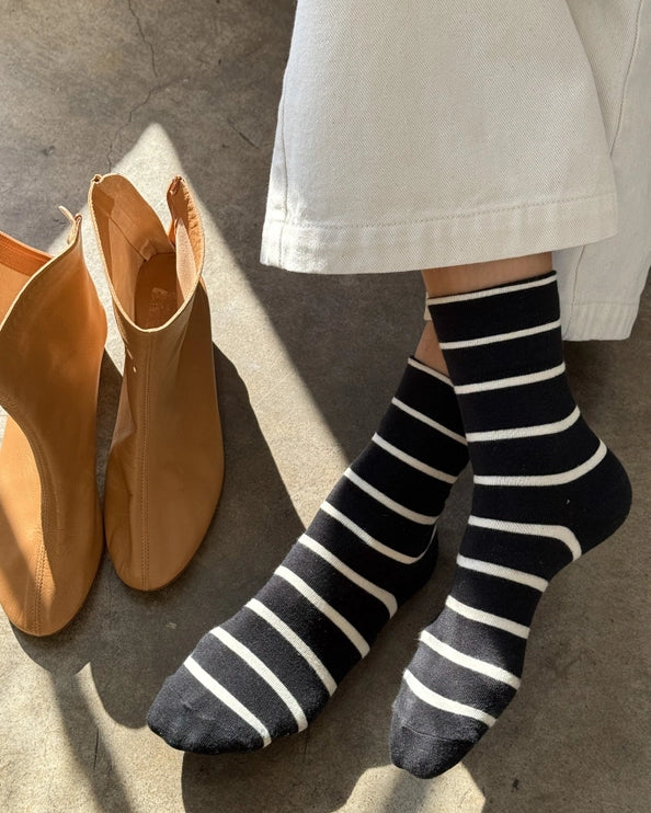 LE BON SHOPPE WALLY SOCKS - BLACK