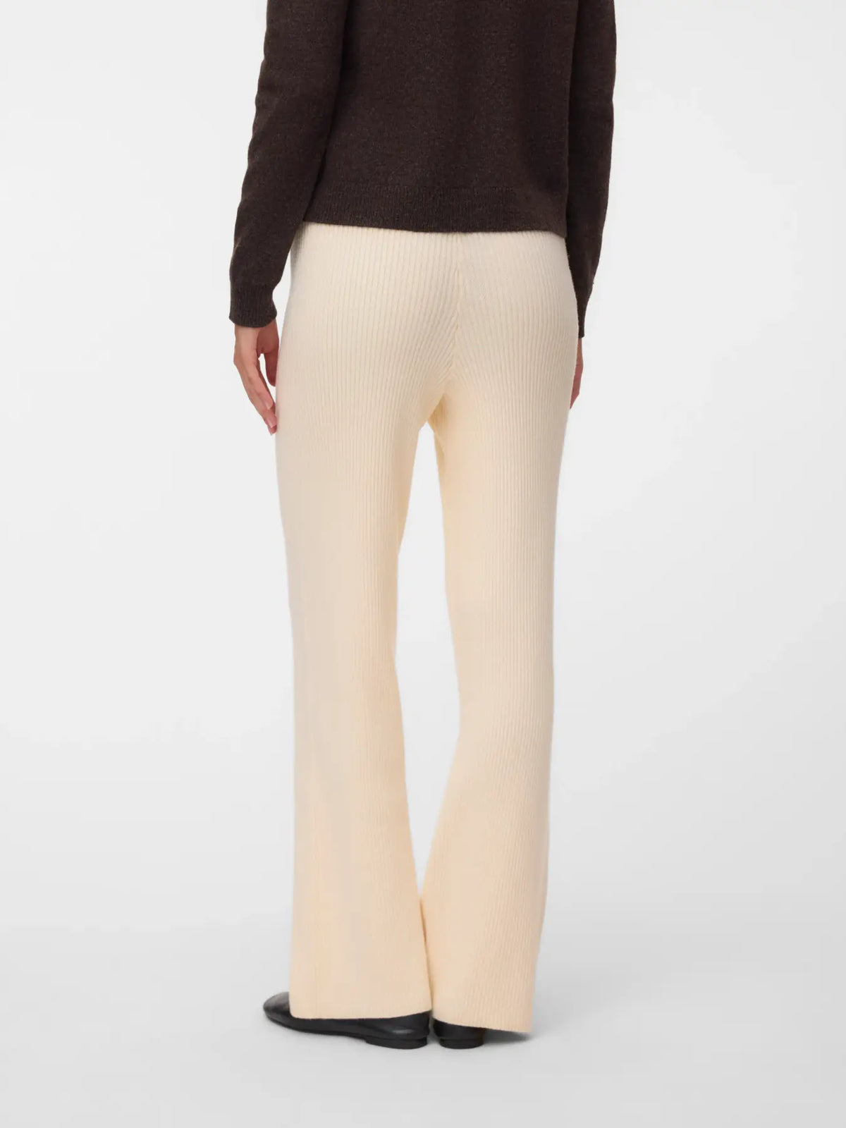 VM GOLD LUX RIBBED PANT - BIRCH