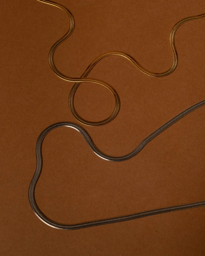 SILVER SNAKE CHAIN - SILVER