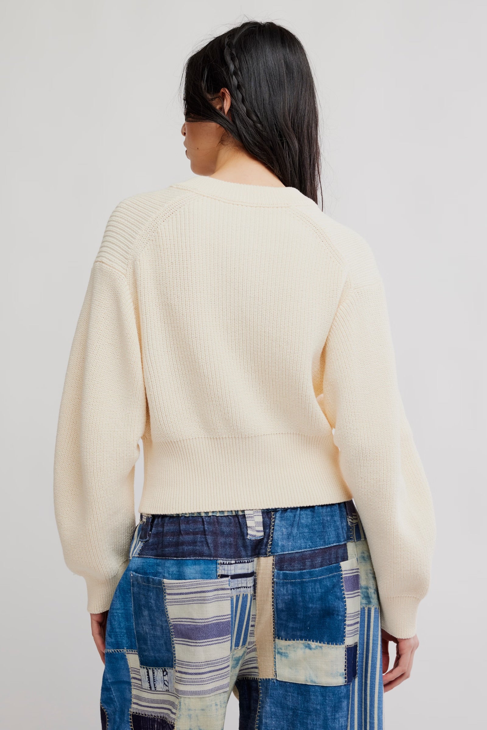 FREE PEOPLE VIENNA CARDIGAN - VANILLA