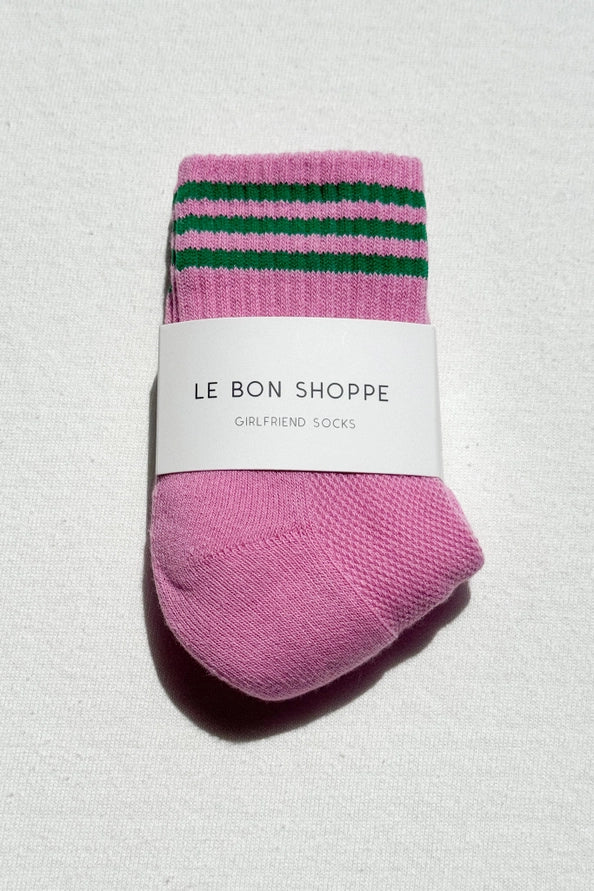 LE BON SHOPPE GIRLFRIEND SOCKS - ROSE PINK