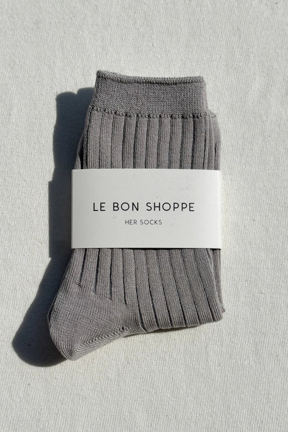 LE BON SHOPPE HER SOCKS - STONE