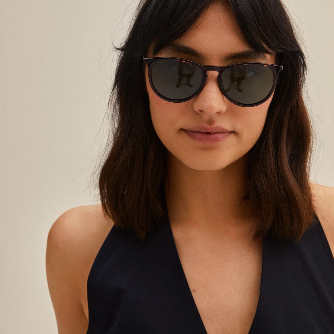 PILGRIM VANILLE SUNGLASSES - BROWN GOLD TORTOISE
