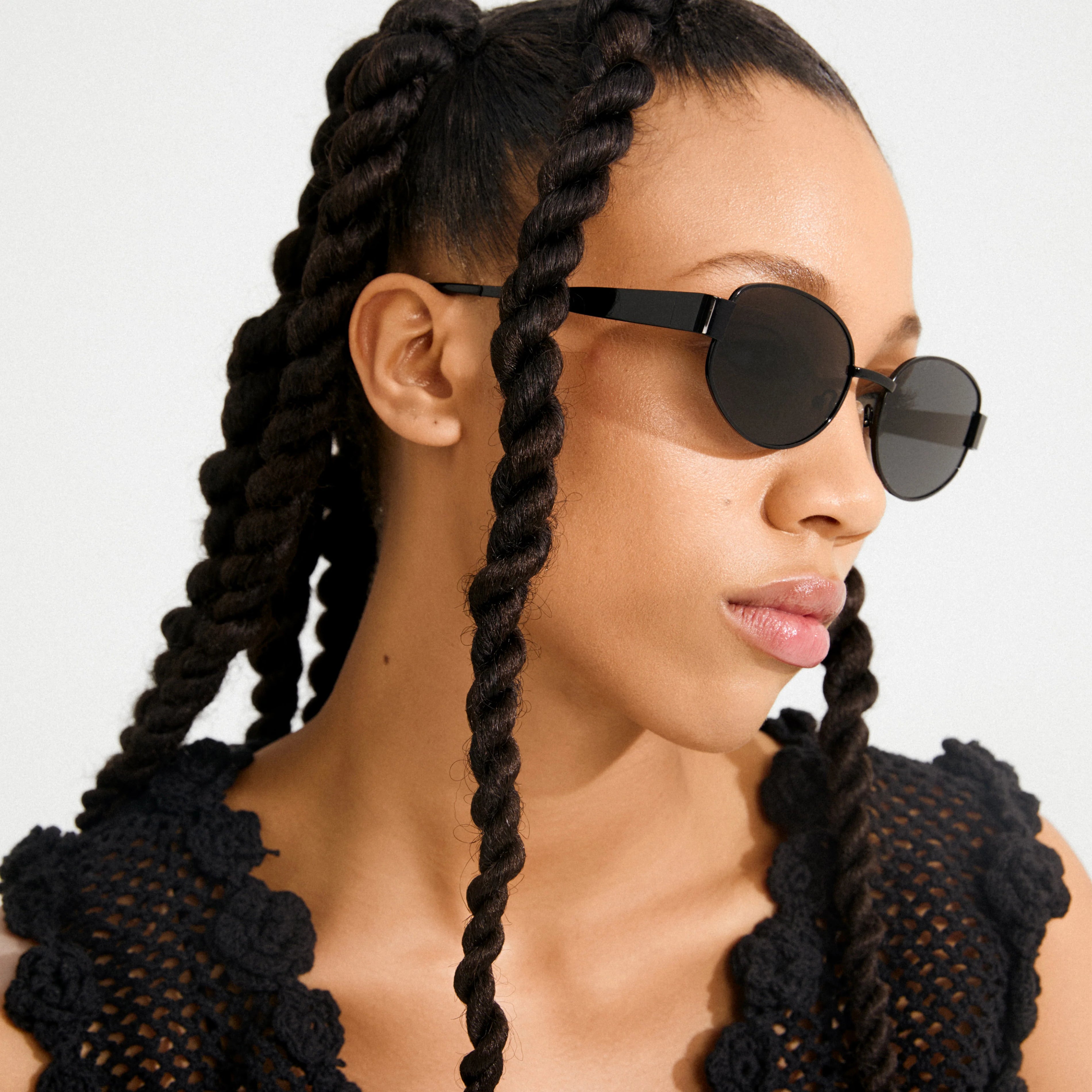 PILGRIM REILLY SUNGLASSES - BLACK