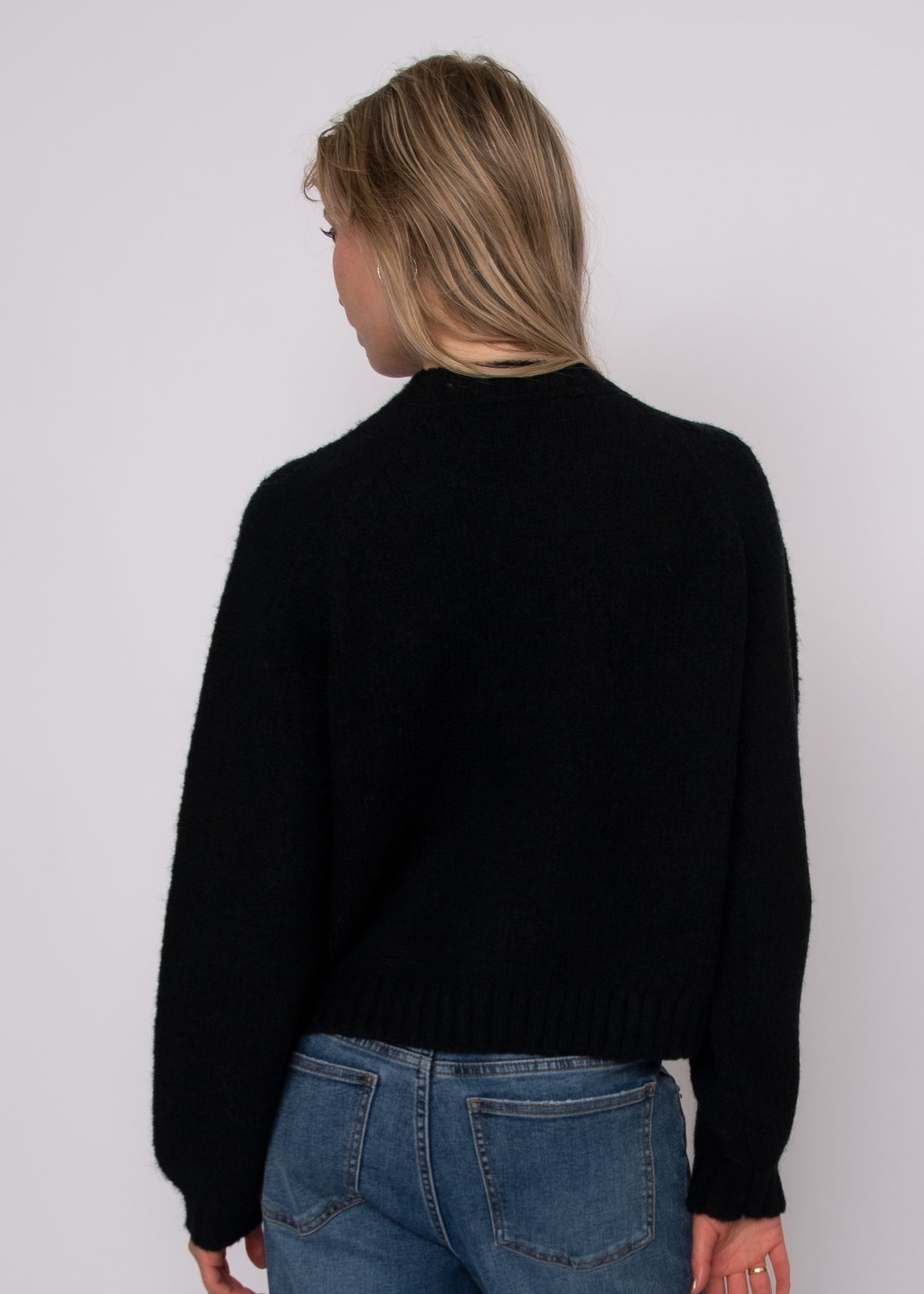 SKI KNIT SWEATER - BLACK
