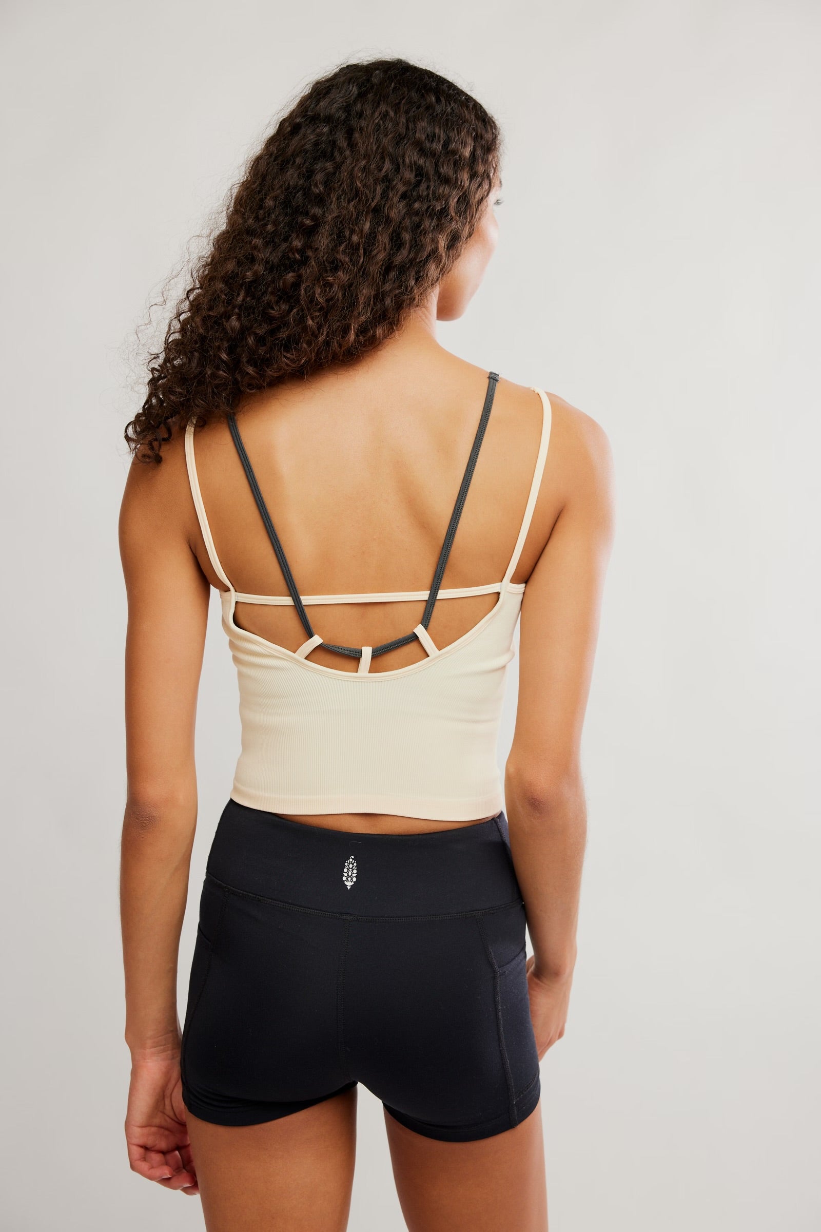 FREE PEOPLE ALL CLEAR COASTLINE CAMI - PINA COLADA COMBO