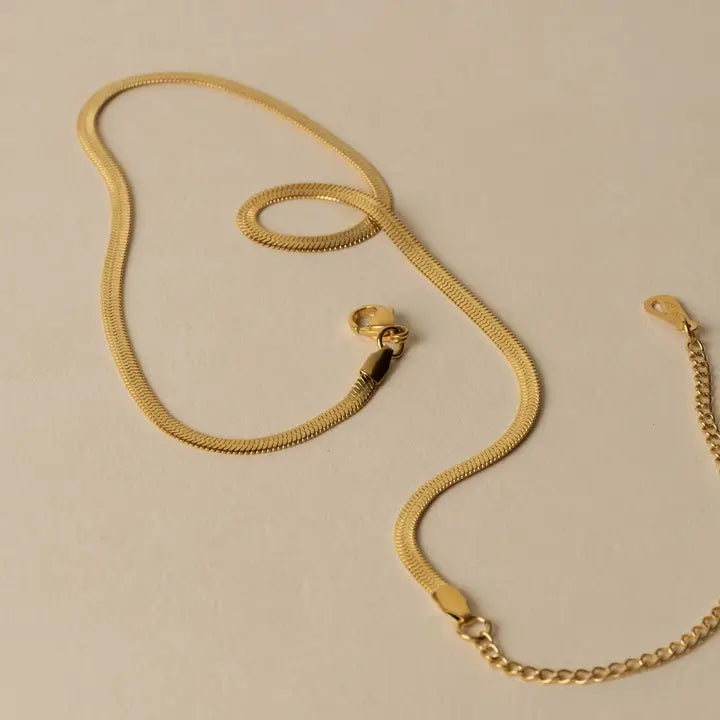 GOLDEN SNAKE CHAIN - GOLD