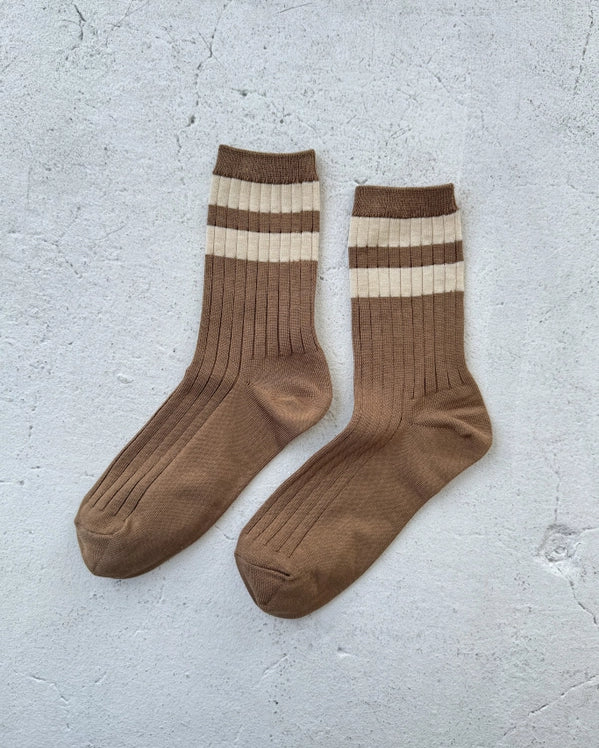 LE BON SHOPPE HER SOCKS - TOFFEE