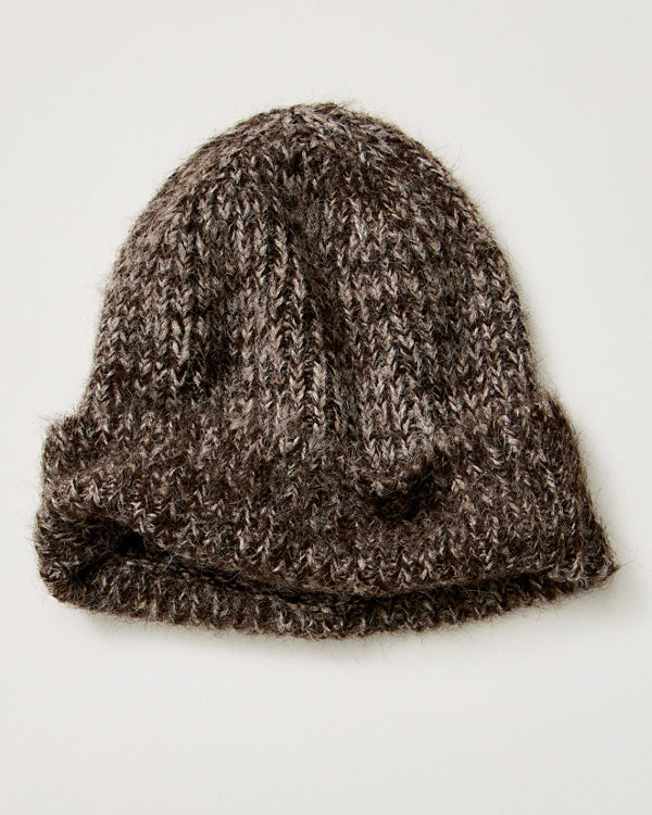 FREE PEOPLE FROSTLINE BEANIE - CHOCOLATE