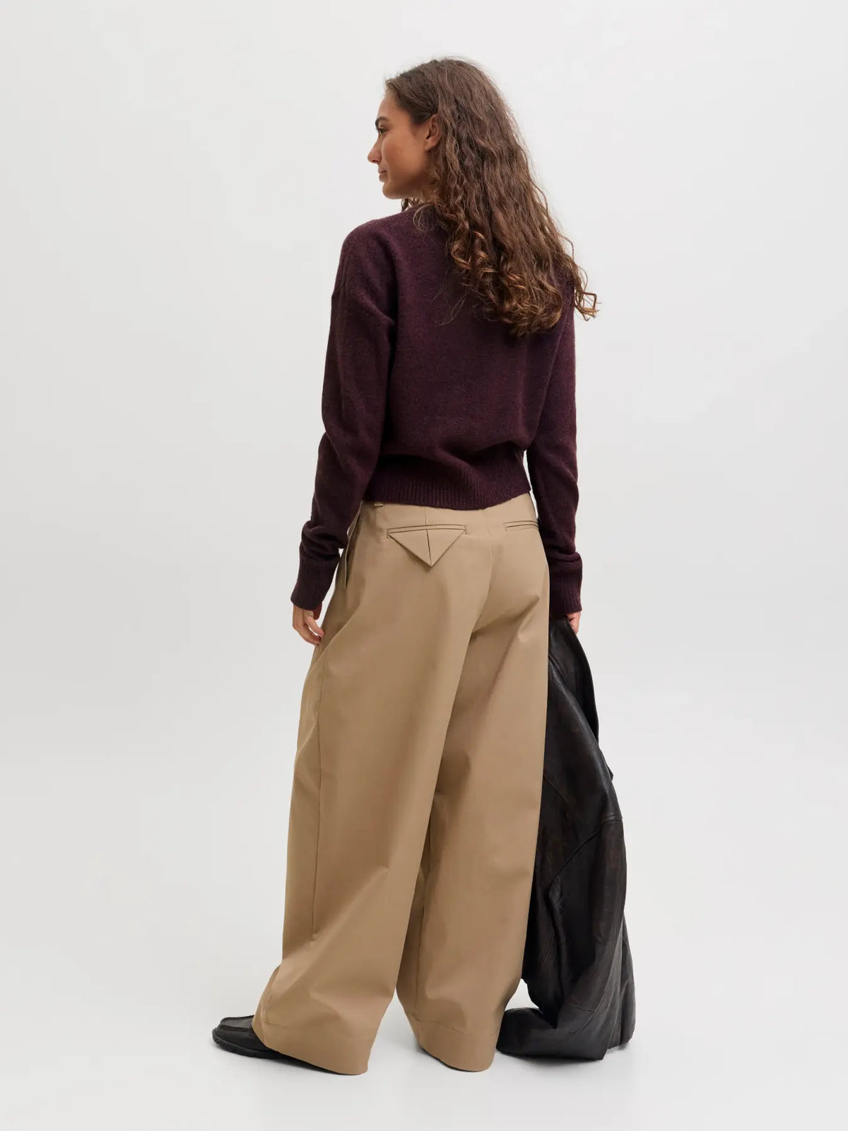 JJXX NATALIE BASIC KNIT CARDIGAN - WINETASTING