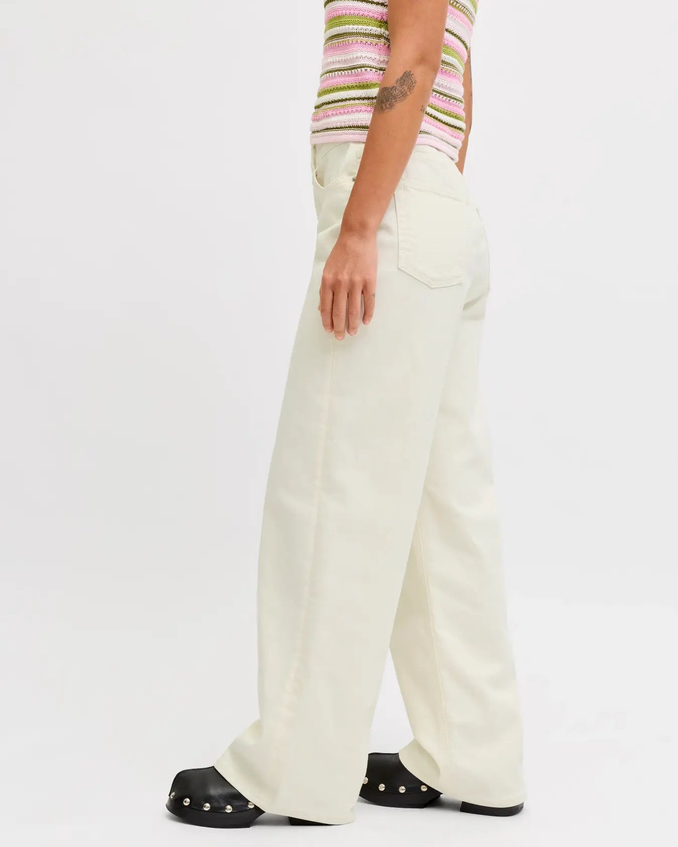 JJXX TOKYO WIDE JEANS - WHITE DENIM