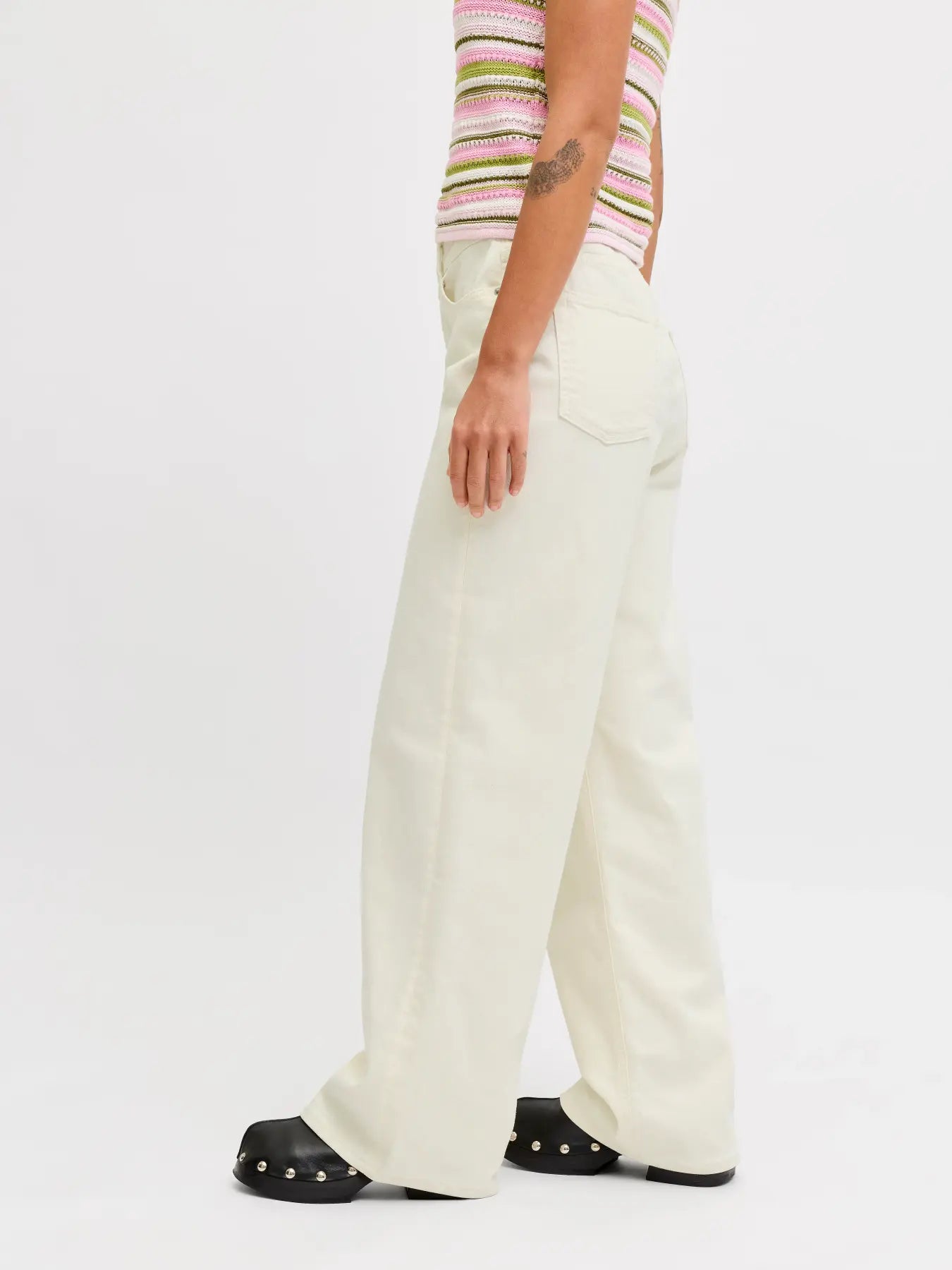 JJXX TOKYO WIDE JEANS - WHITE DENIM