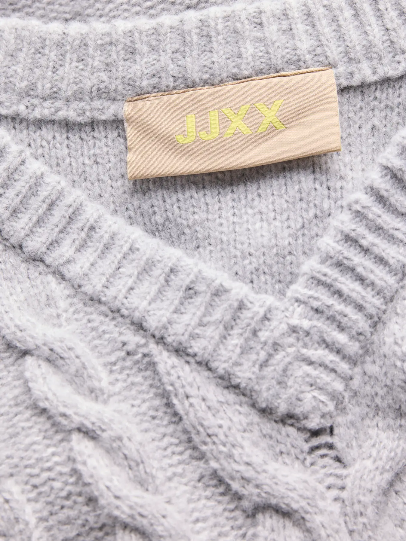 JOSIE KNIT VEST - GREY MELANGE