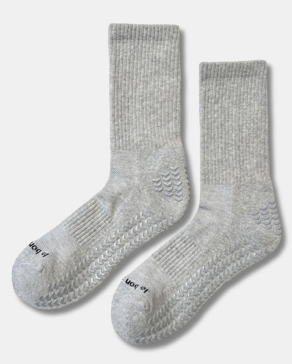 LE BON SHOPPE GYM GRIP SOCKS - GREY