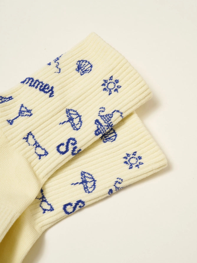 EFFORTLESS CLUB GRIP SOCKS - NATURAL