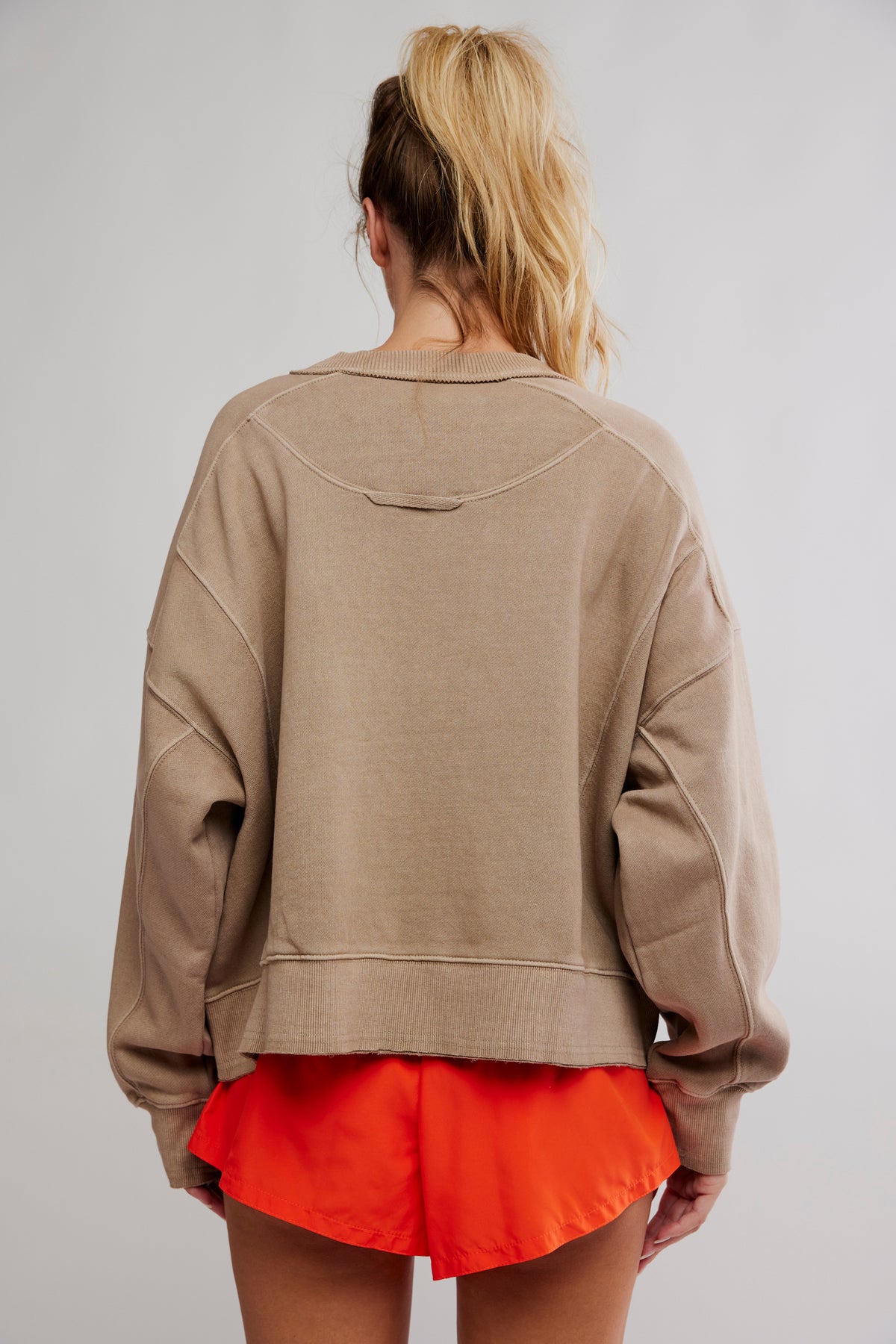 FREE PEOPLE INTERCEPT PULLOVER - SANDY
