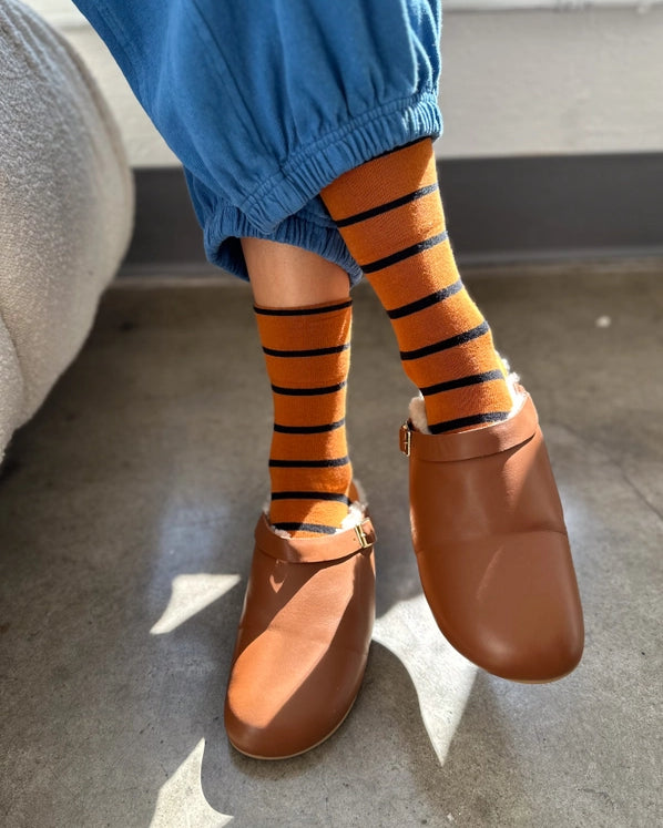 LE BON SHOPPE WALLY SOCKS - CAMEL