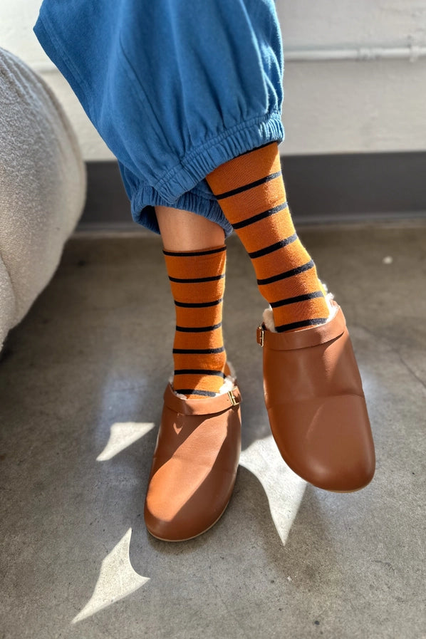 LE BON SHOPPE WALLY SOCKS - CAMEL