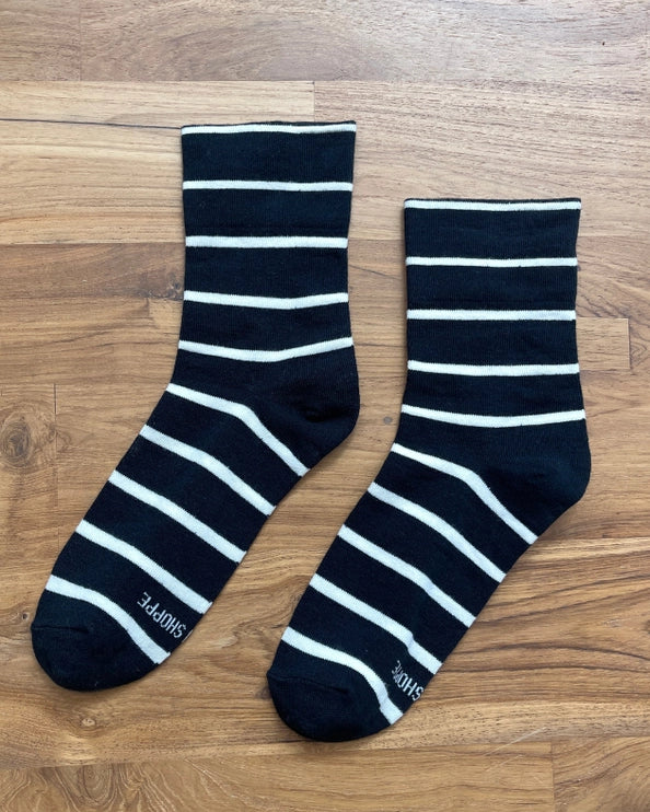 LE BON SHOPPE WALLY SOCKS - BLACK