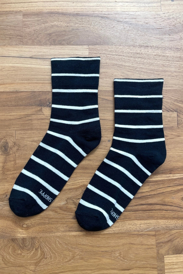 LE BON SHOPPE WALLY SOCKS - BLACK